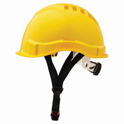 PRO HARD HAT UNVENTED MICRO PEAK LINESMAN YELLOW